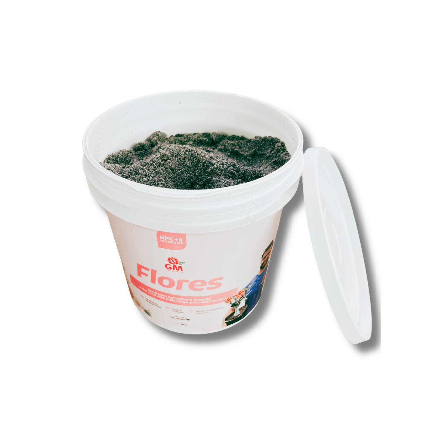 Fertilizante Mineral Misto - GM Flores NPK+8 - 3KG - Gm Rosa Do Deserto