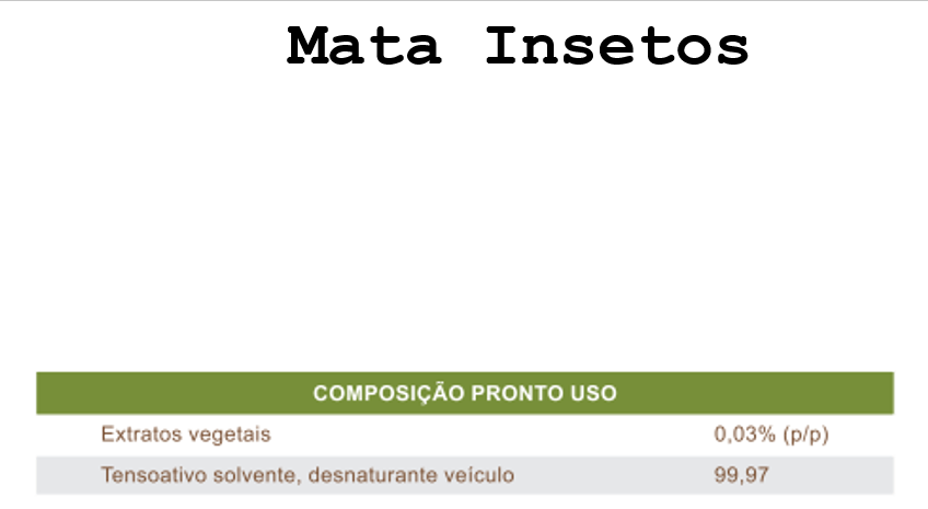 GM - Mata Pragas Orgânico 500ML - Gm Rosa Do Deserto