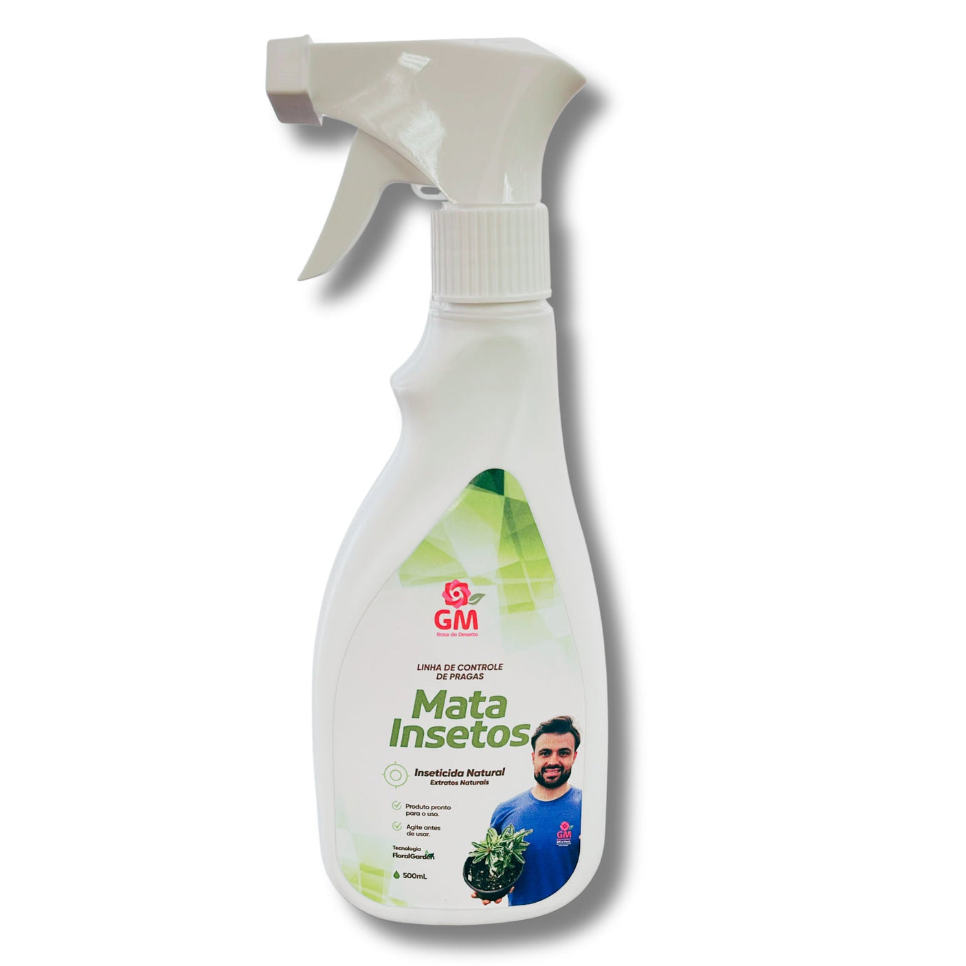GM - Mata Pragas Orgânico 500ML - Gm Rosa Do Deserto